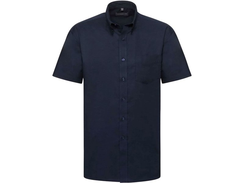 Russell Men's Short Sleeve Easy Care Oxford Shirt