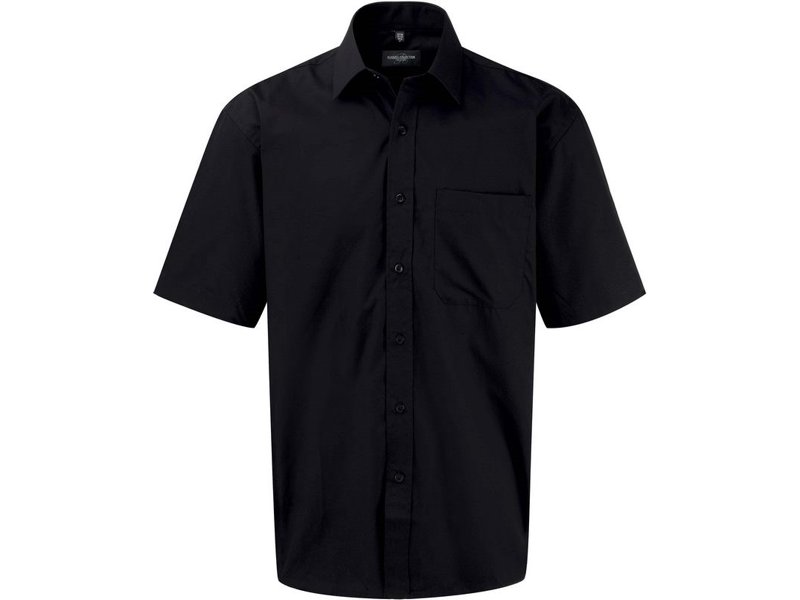 Russell Men's Ss Pure Cotton Easy Care Poplin Shirt