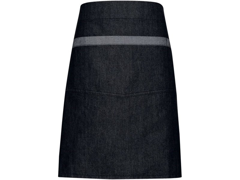 Premier Domain - Contrast denim waist apron