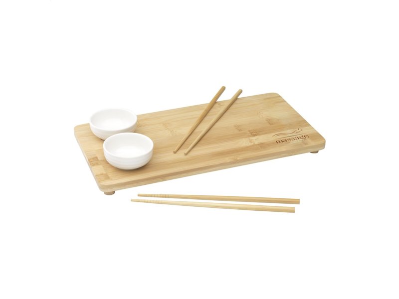 Temaki Bamboo Sushi Tray geschenkset