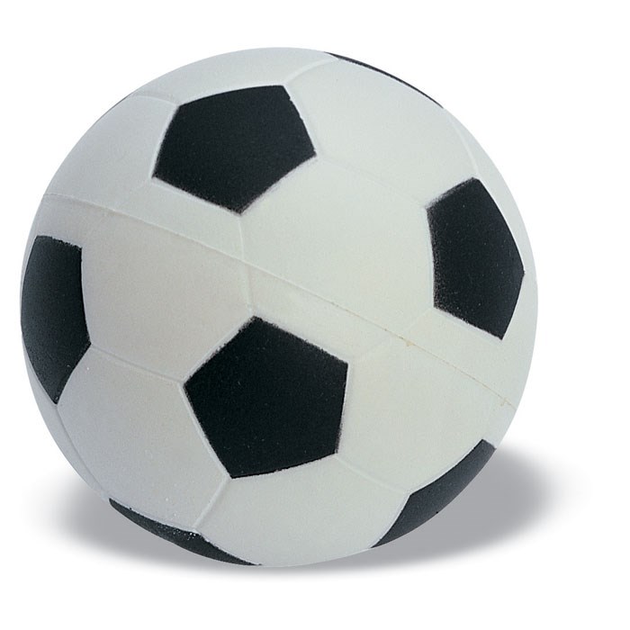 Speels mezelf Blaast op Stressbal in de vorm van een voetbal