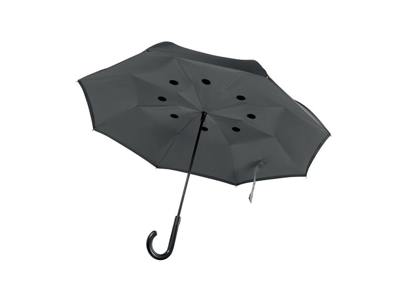 Reversible paraplu