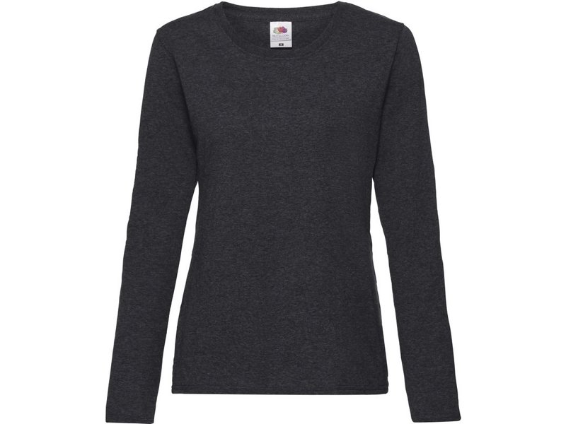 Fruit of the Loom Lady-fit Valueweight Long Sleeve T (61-404-0)