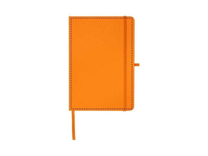 Teak A5 gerecycled notitieboek met harde kaft en gelinieerde pagina's Teak A5 gerecycled notitieboek met harde kaft en gelinieerde pagina's