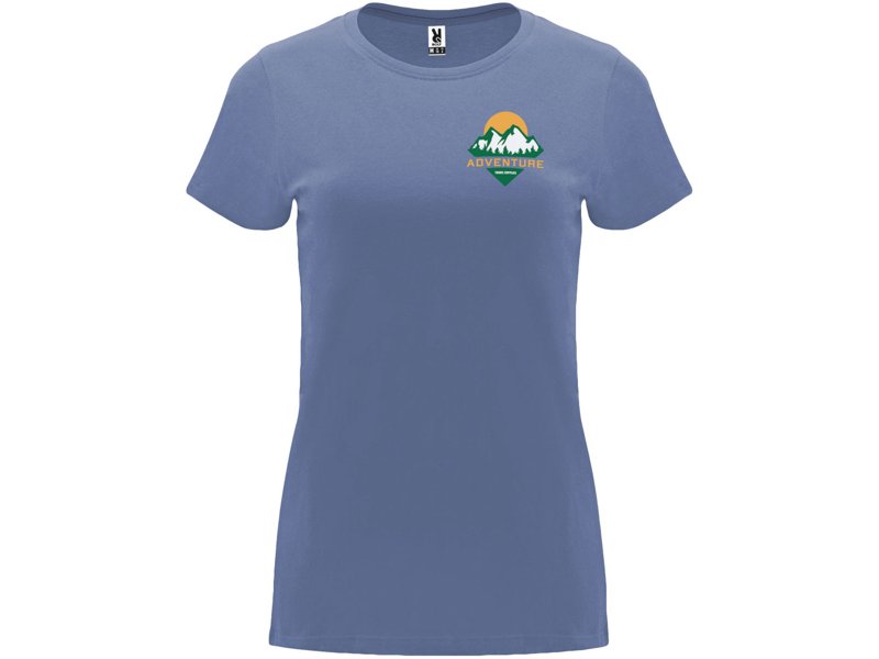 Capri damesshirt met korte mouwen