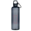 Oregon 750 ml waterfles van RCS-gecertificeerd gerecycled plastic met karabijnhaak Oregon 750 ml waterfles van RCS-gecertificeerd gerecycled plastic met karabijnhaak