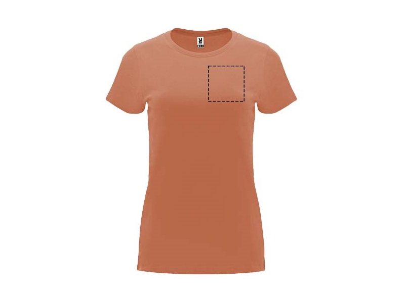 Capri damesshirt met korte mouwen Capri damesshirt met korte mouwen