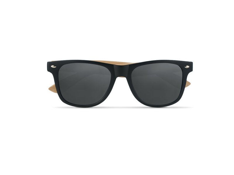 Zonnebril met bamboe frame laten bedrukken – Eco promotiezonnebril met logo | GiftsDirect