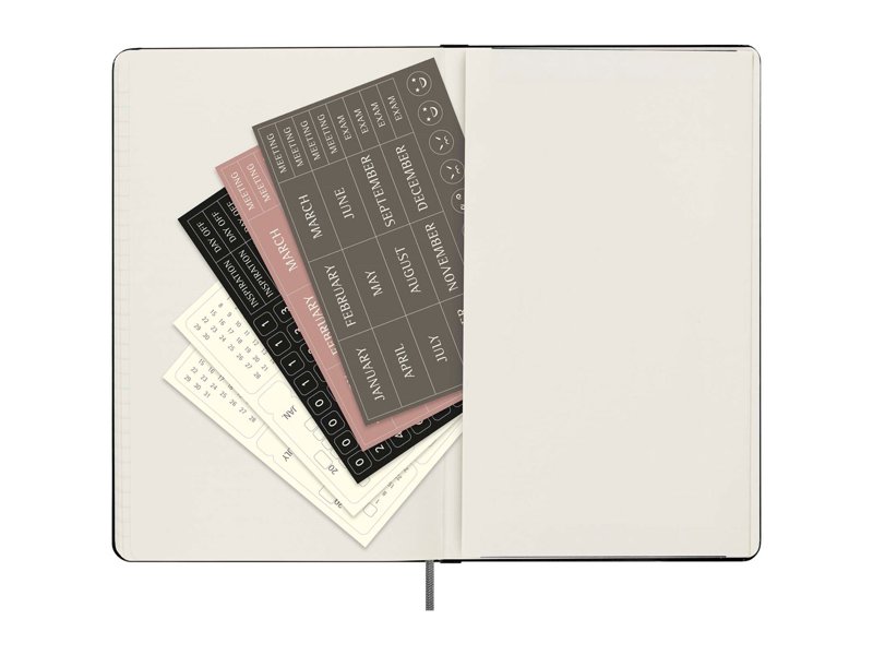 Moleskine ongedateerde weekplanner met harde kaft L