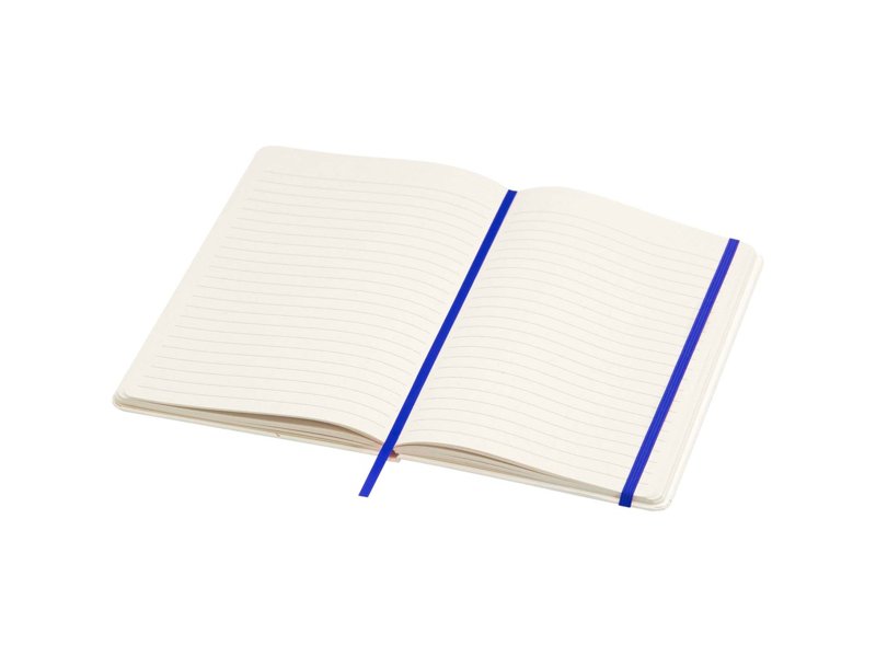 Bass A5 gerecycled notitieboek met gelinieerde pagina's Bass A5 gerecycled notitieboek met gelinieerde pagina's