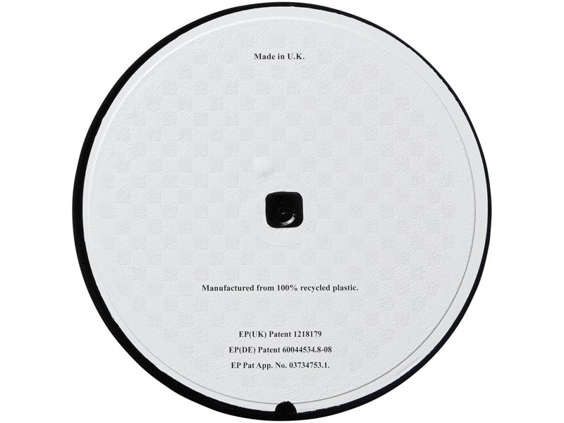 Brite-Mat® ronde onderzetter met bandmateriaal