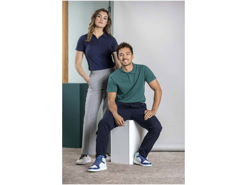 Helios herenpolo met korte mouwen