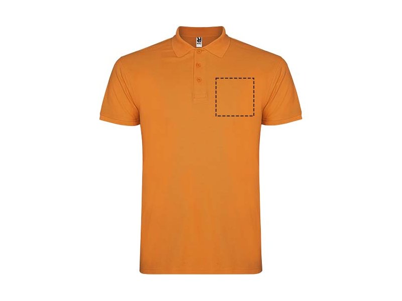 Star herenpolo met korte mouwen