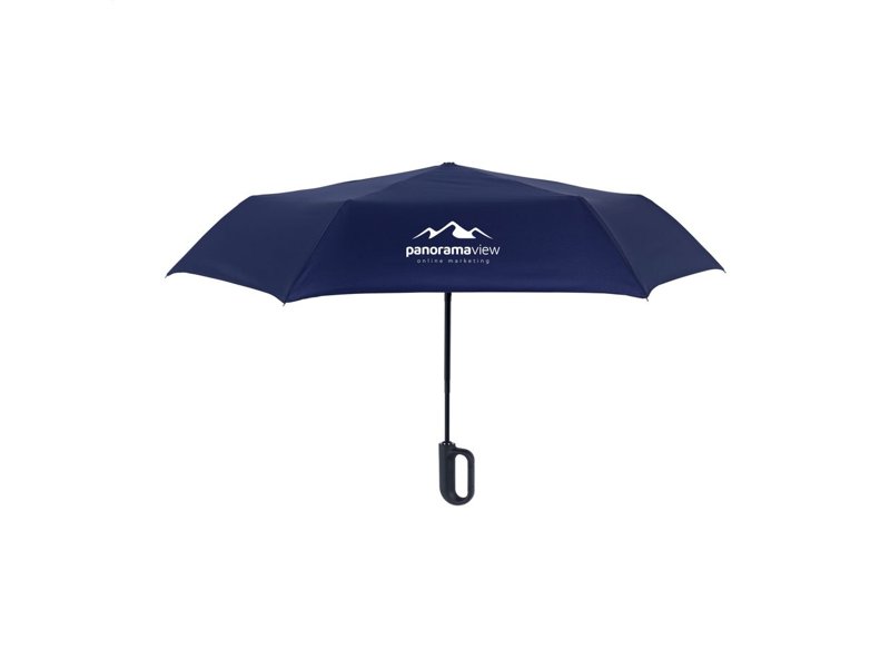 Carabiner RCS RPET opvouwbare paraplu 21 inch Carabiner RCS RPET opvouwbare paraplu 21 inch