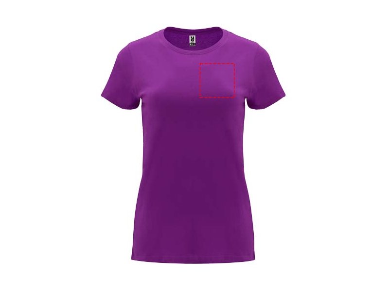 Capri damesshirt met korte mouwen