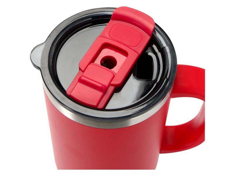 Sydney 1200 ml dubbelwandige RCS-gecertificeerde koperen vacuüm geïsoleerde beker met rietje