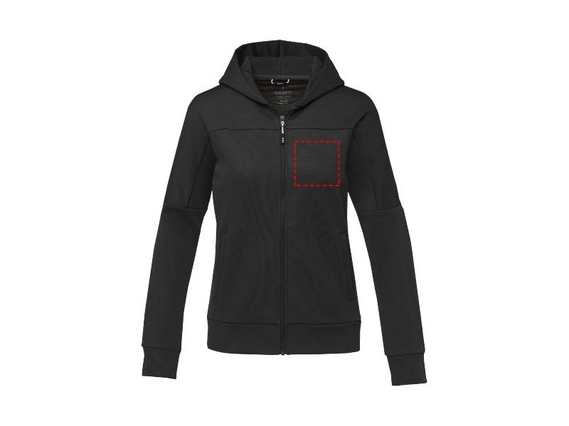 Nubia gebreid performance dames jack met volledige rits Nubia gebreid performance dames jack met volledige rits