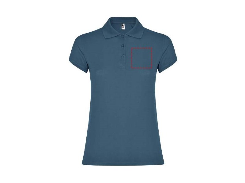 Star damespolo met korte mouwen