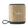 Timor Bamboo Wireless Speaker bedrukken | Jouw relatiegeschenk & promotieartikel