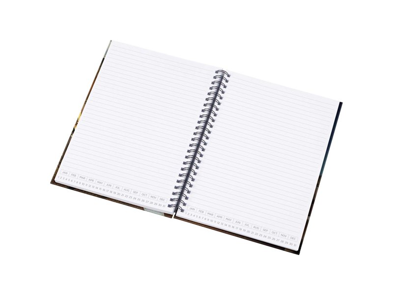 Desk-Mate® A5 ongedateerde agenda met harde kaft Desk-Mate® A5 ongedateerde agenda met harde kaft