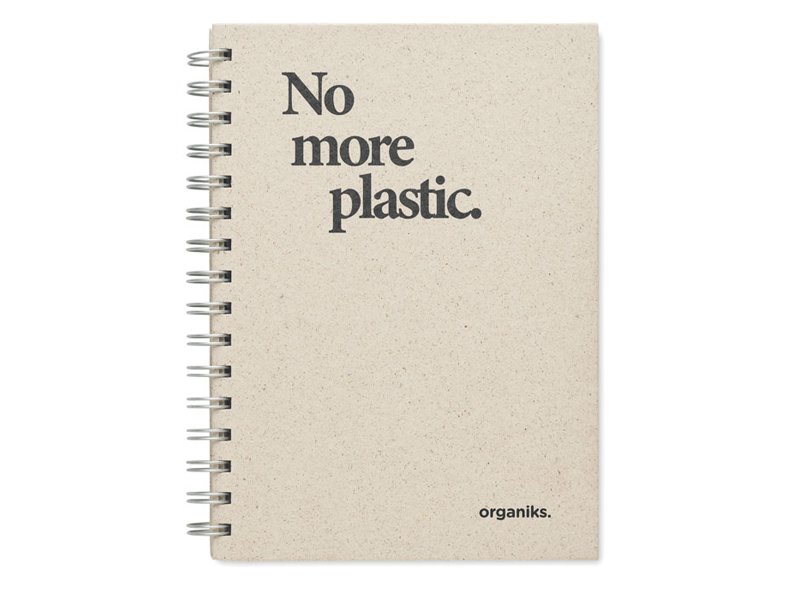 GRASS BOOK - A5 notitieboek graspapier