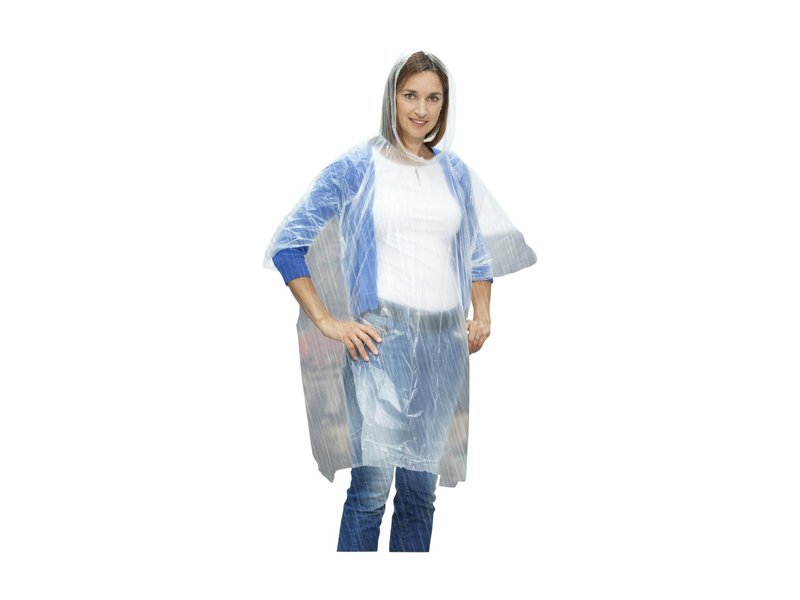 Clear regenponcho