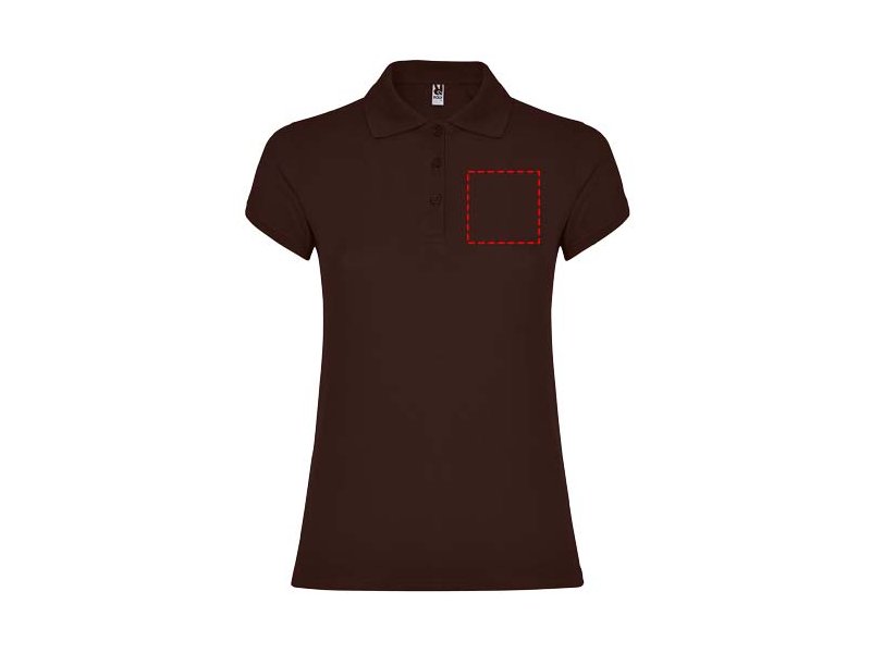 Star damespolo met korte mouwen Star damespolo met korte mouwen