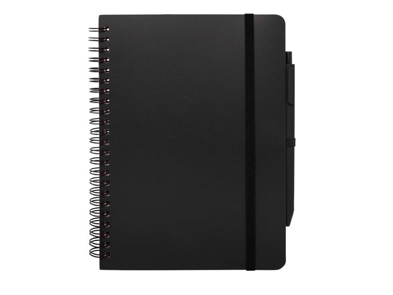 Thalaasa A5 ocean-bound hardcover notitieboek met balpen (zwarte inkt) Thalaasa A5 ocean-bound hardcover notitieboek met balpen (zwarte inkt)