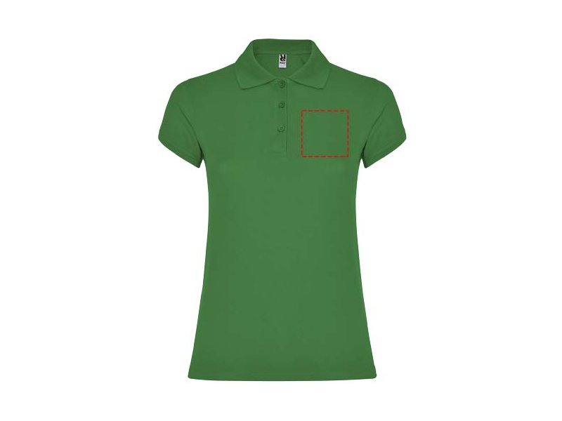 Star damespolo met korte mouwen Star damespolo met korte mouwen