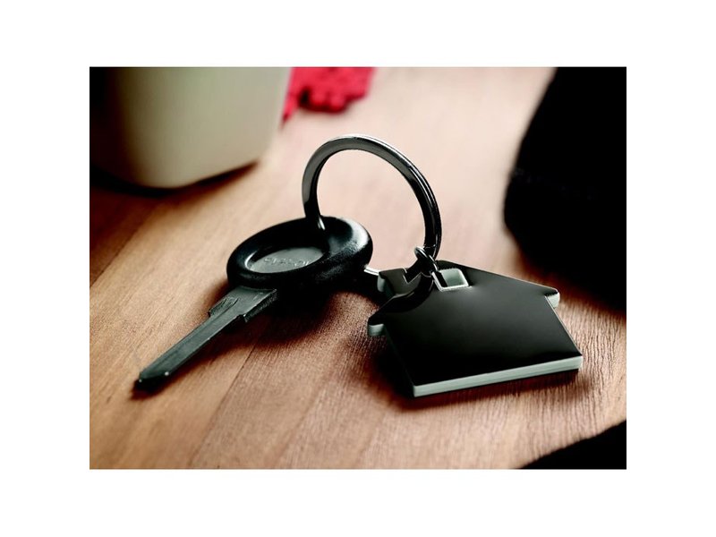 Huisvormige sleutelhanger