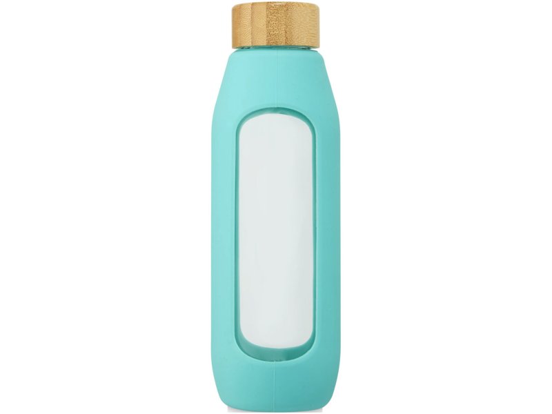 Tidan fles van 600 ml in borosilicaatglas met siliconen grip Tidan fles van 600 ml in borosilicaatglas met siliconen grip