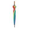 BOWBRELLA 27 inch regenboogparaplu bedrukken | Paraplu met logo BOWBRELLA 27 inch regenboogparaplu bedrukken | Paraplu met logo