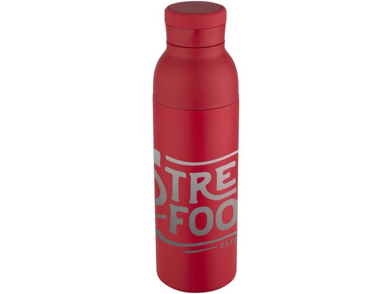 Illuminate 650 ml RCS gerecyclede roestvrijstalen dubbelwandige geïsoleerde waterfles