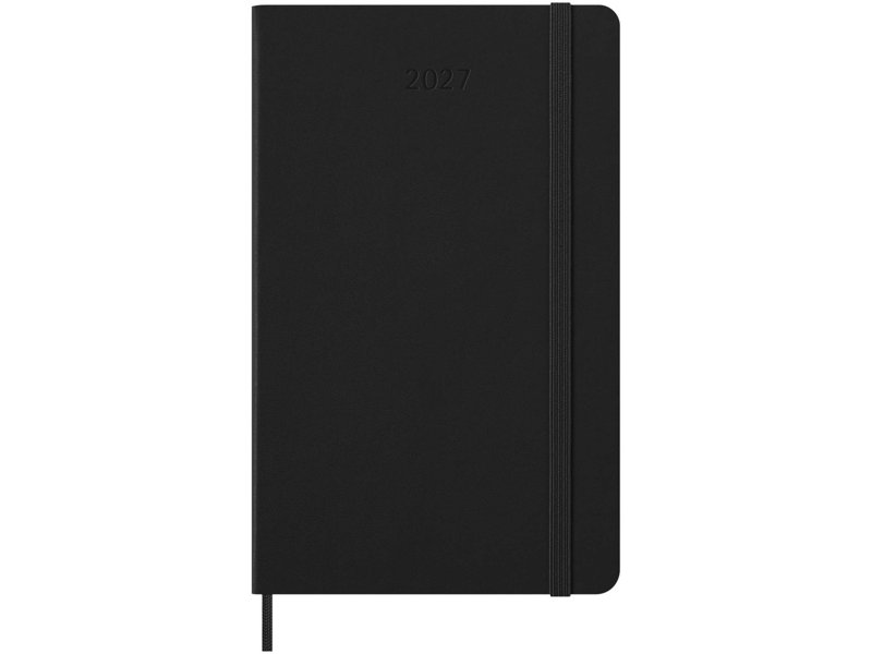 Moleskine horizontale week-agenda voor 12 maanden met harde kaft L Moleskine horizontale week-agenda voor 12 maanden met harde kaft L