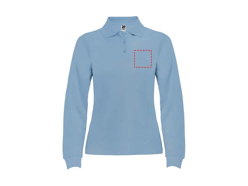 Estrella damespolo met lange mouwen