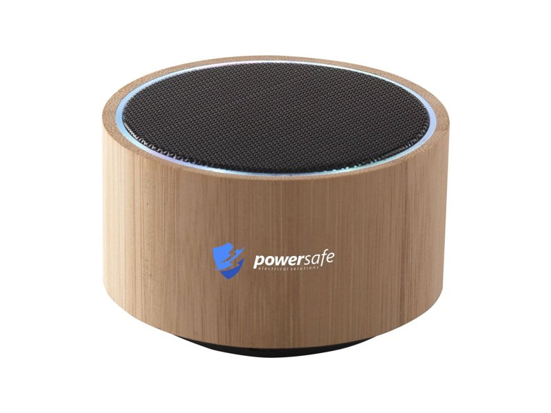 Wave FSC Bamboo Wireless Speaker bedrukken | Jouw relatiegeschenk & promotieartikel Wave FSC Bamboo Wireless Speaker bedrukken | Jouw relatiegeschenk & promotieartikel