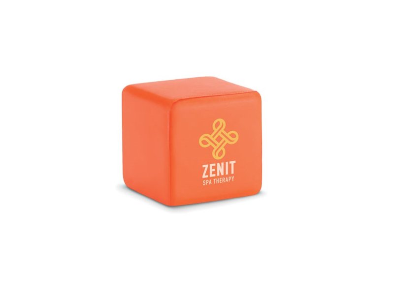 Anti-stress vierkant bedrukken met logo | Stijlvolle stressbal & promotieartikel Anti-stress vierkant bedrukken met logo | Stijlvolle stressbal & promotieartikel