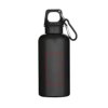 Oregon 400 ml effen waterfles van RCS gecertificeerd gerecycled plastic met karabijnhaak Oregon 400 ml effen waterfles van RCS gecertificeerd gerecycled plastic met karabijnhaak