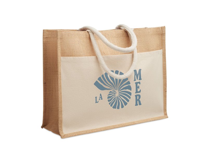 BAGA - Jute boodschappentas
