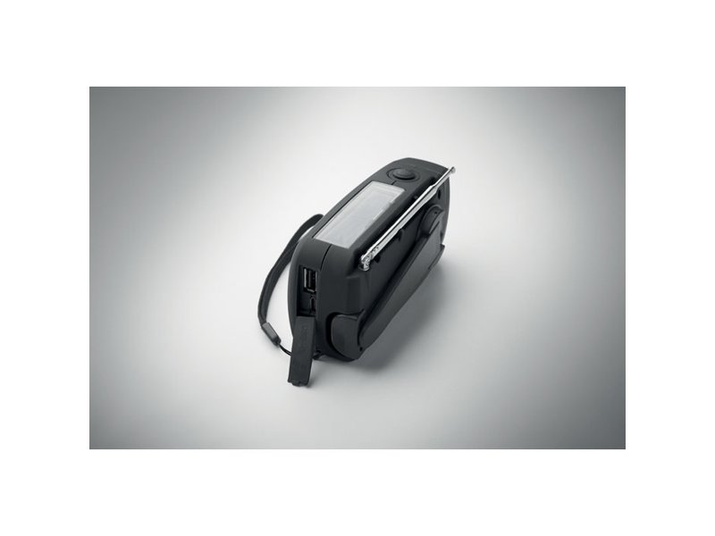 ONDA - Draagbare radio met LED lamp