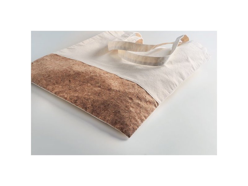 Boodschappentas met kurk