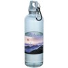 Oregon 750 ml waterfles van RCS-gecertificeerd gerecycled plastic met karabijnhaak