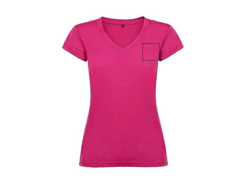 Victoria damesshirt met V-hals en korte mouwen Victoria damesshirt met V-hals en korte mouwen