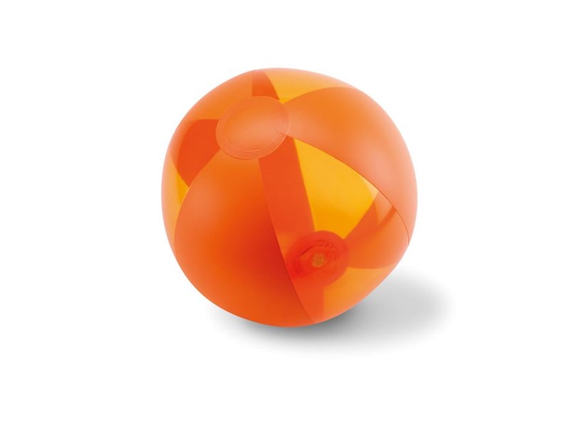 Opblaasbare strandbal oranje