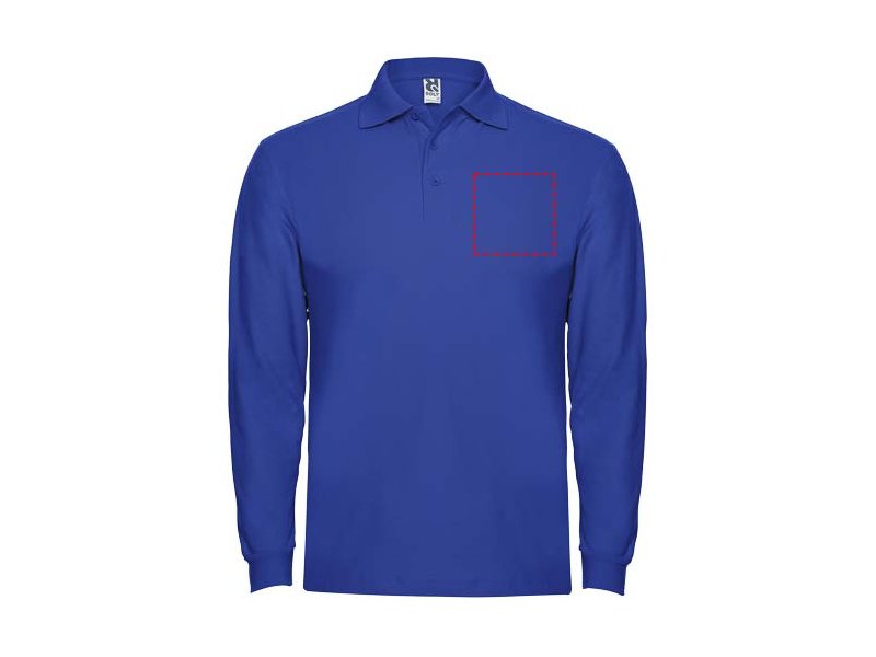 Estrella herenpolo met lange mouwen