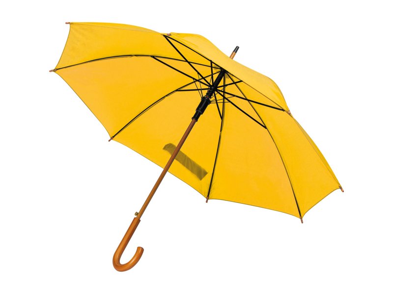 Houten paraplu » Automatische veer, diverse kleuren en te bedrukken!