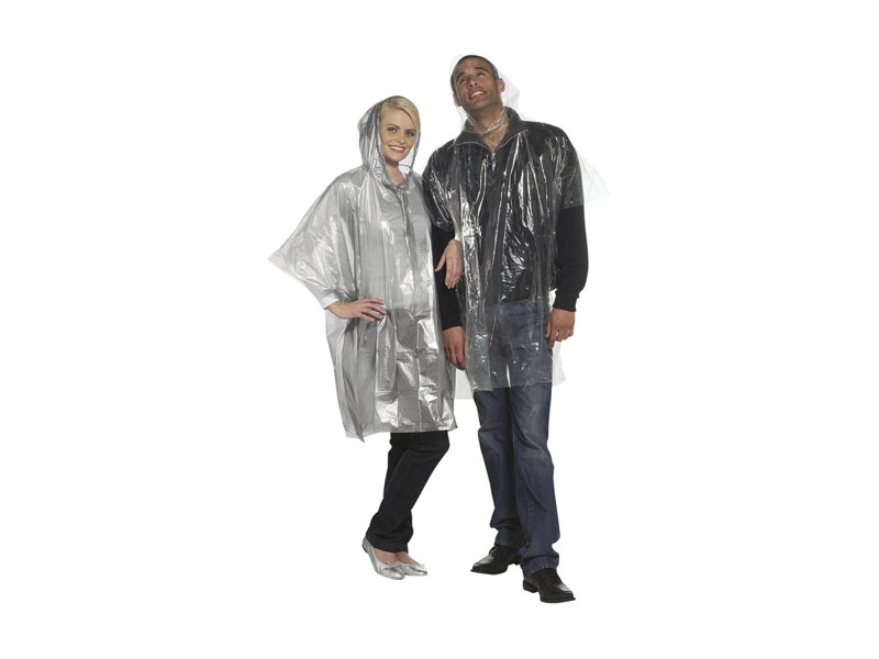 Clear regenponcho