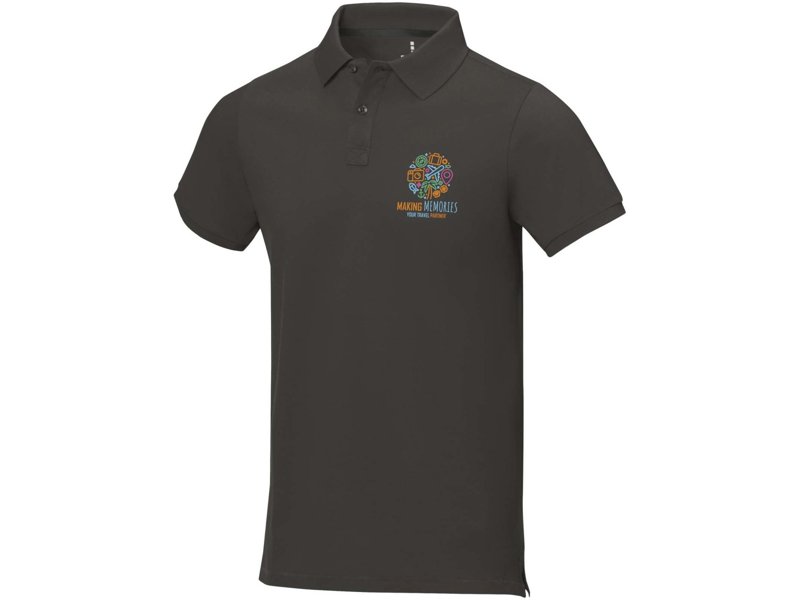Calgary heren polo met korte mouwen Calgary heren polo met korte mouwen