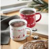 SEASOMEL - Kerst emaille mok 300ml