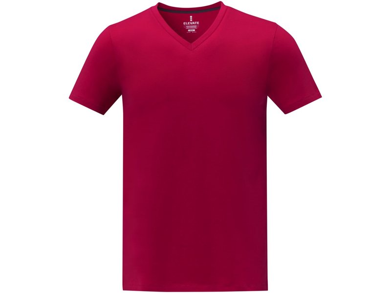 Somoto Heren T-shirt met V-hals en korte mouwen Somoto Heren T-shirt met V-hals en korte mouwen